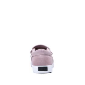 Supra Mens CUBA Skate Shoes Mauve/white | US-98458